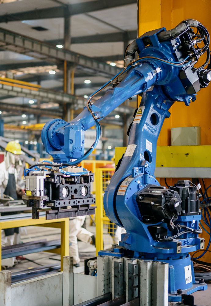 Industrial robotics arms